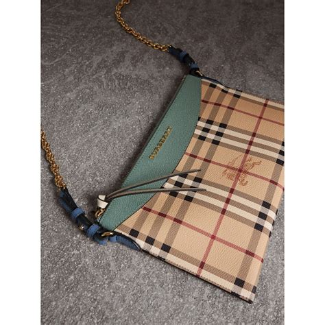 burberry haymarket clutch bag